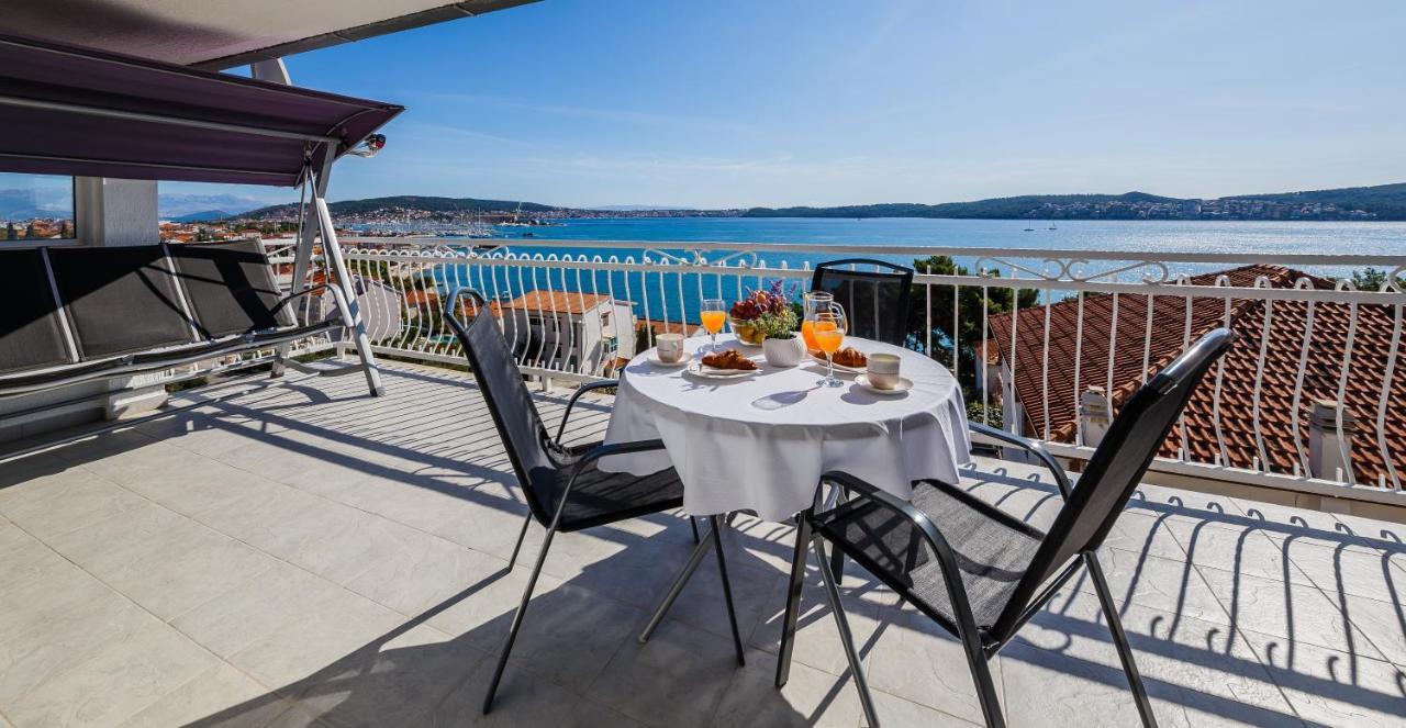 Adriatic Sea View Apartments Trogir Kültér fotó